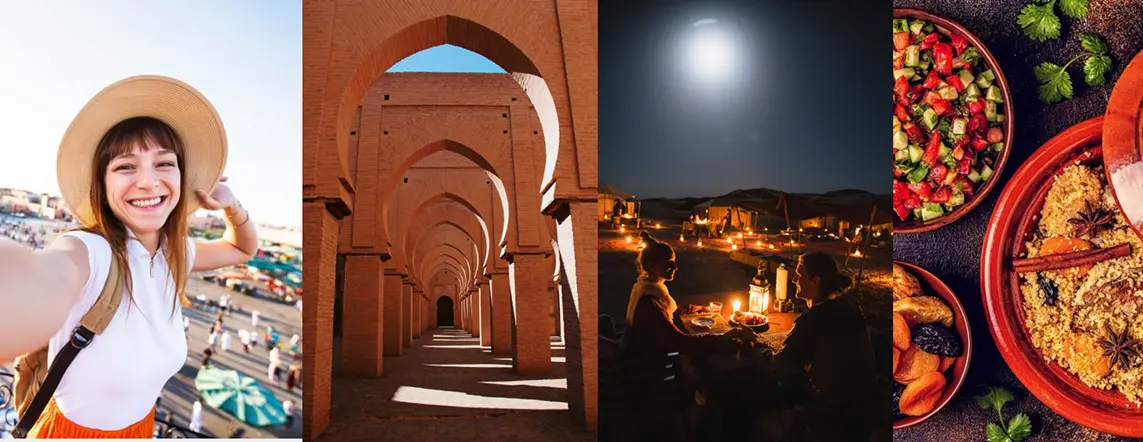 Traipdo AI Morocco travel and tours offering cultural experiences local guides city sights and desert trips