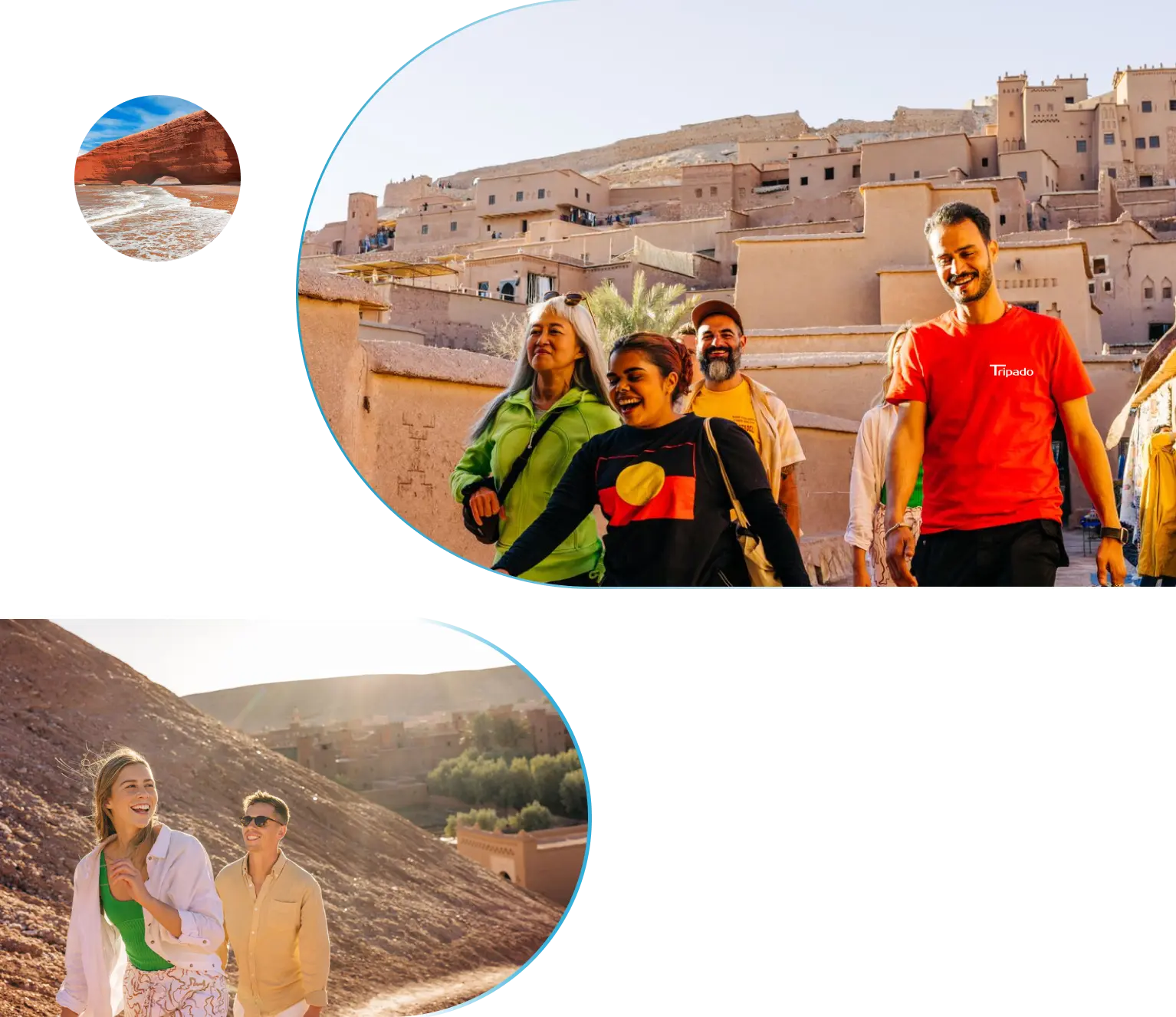 Tripado ai Team Morocco tours discovering with tourist the beauty of morocco